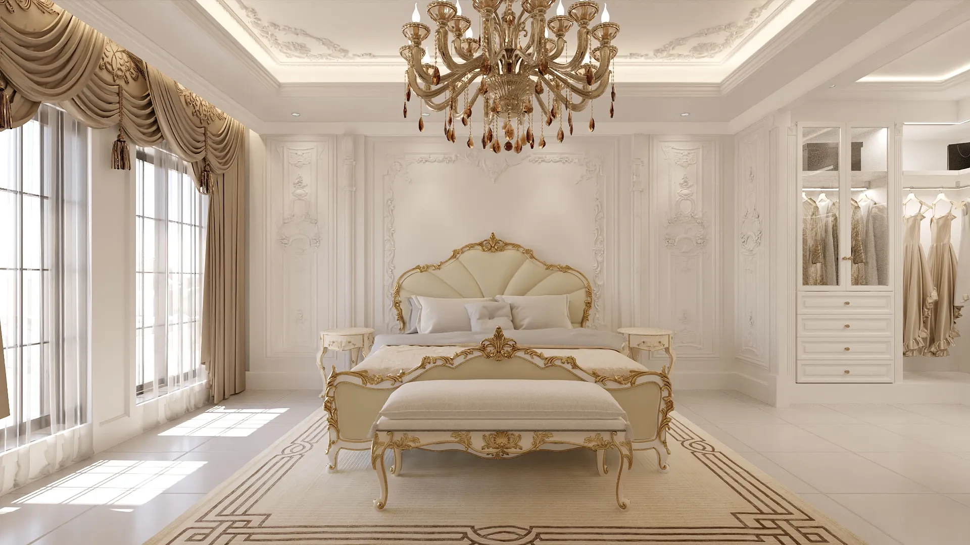 Skyline Double Storey Residence — Master bedroom, IDG Design